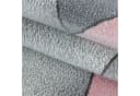 SIMPEX24 Teppich Rosa Geometrisch Design Kurzflor Bild 5