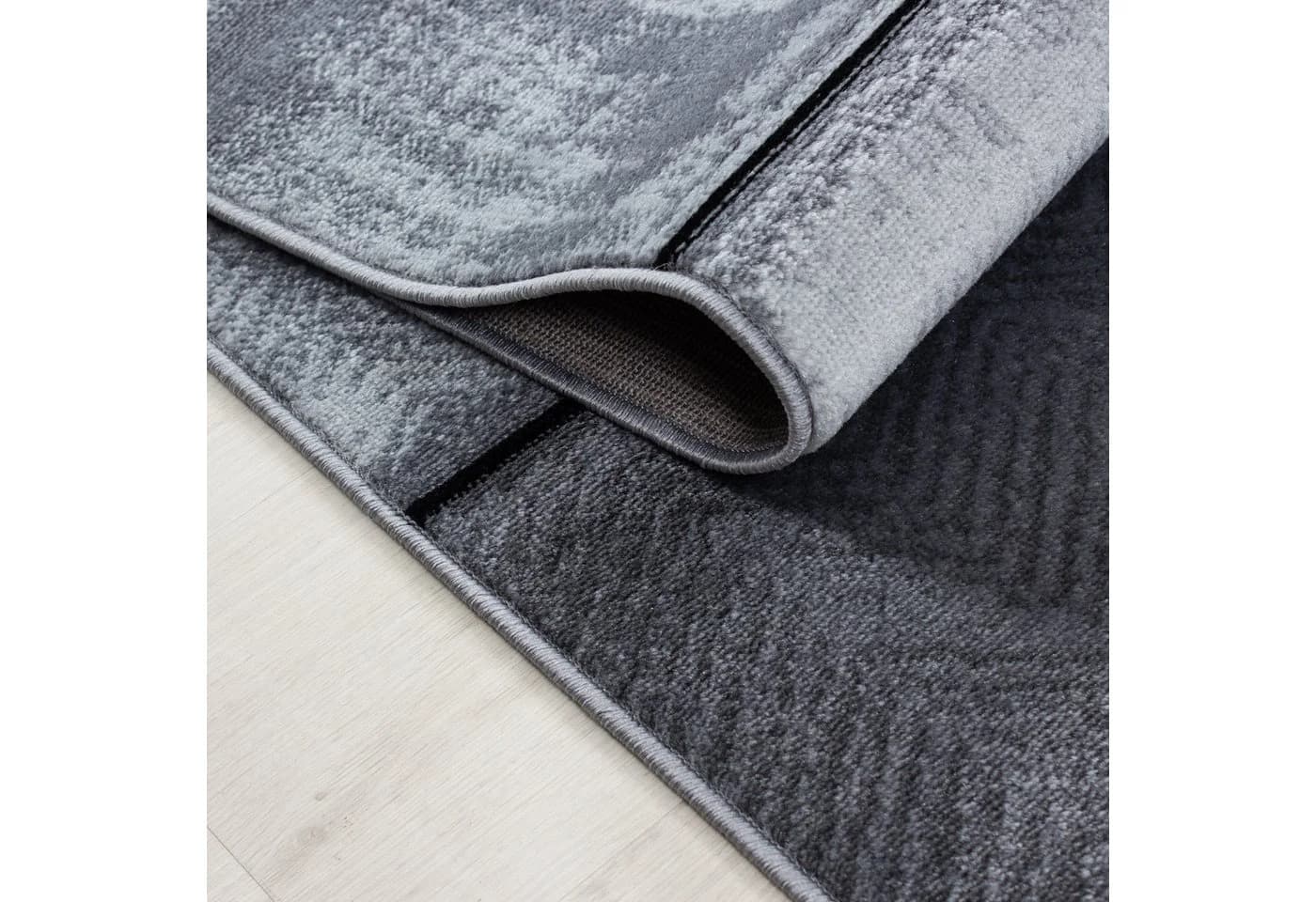Carpettex Designteppich Steindesign Rechteckig Kurzflor Abstrakt Kariert - Bild 4