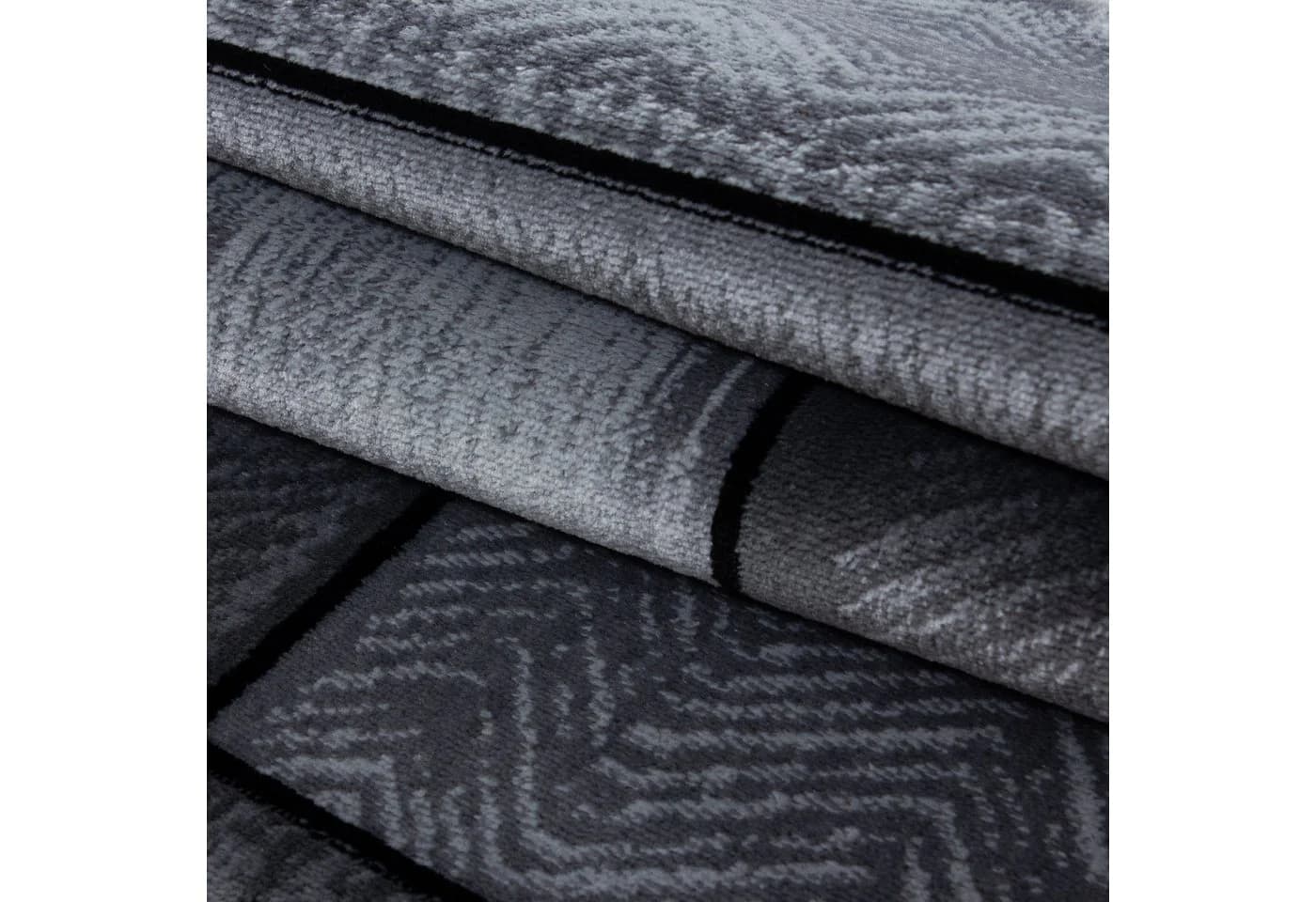 Carpettex Designteppich Steindesign Rechteckig Kurzflor Abstrakt Kariert - Bild 5