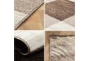 Carpettex Designteppich Abstrakt Kariert Design, Läufer, Höhe: 12 mm, Modern Kurzflor Teppich Wohnzimmer Kariert Design Bild 4