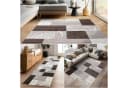 Carpettex Designteppich Abstrakt Kariert Design, Läufer, Höhe: 12 mm, Modern Kurzflor Teppich Wohnzimmer Kariert Design Bild 5