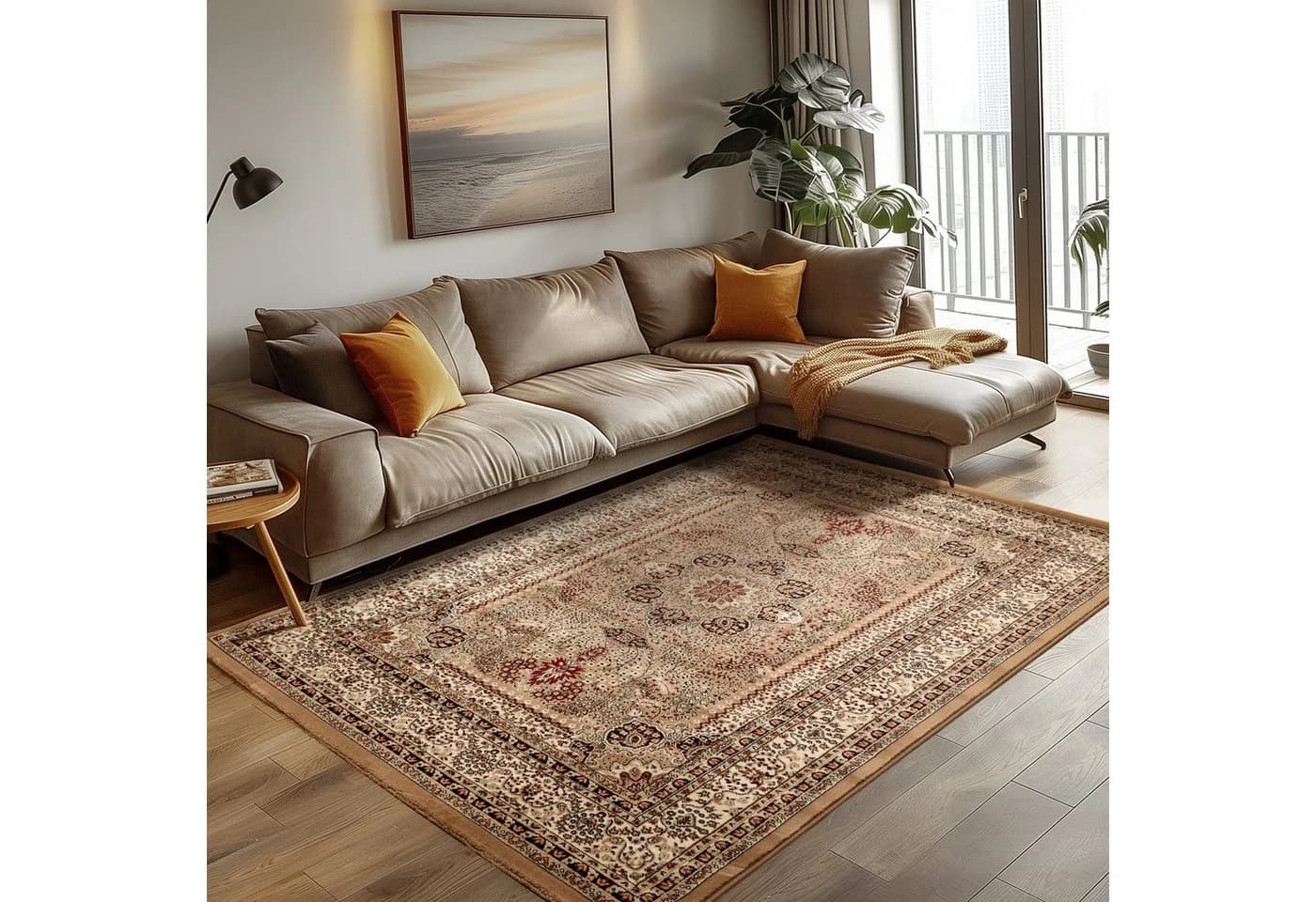 Carpettex Orientteppich Orientalisch Design Beige Läufer