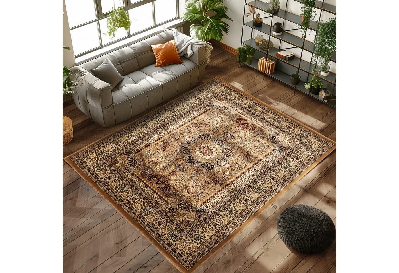 Carpettex Orientteppich Orientalisch Design Beige Läufer - Bild 2