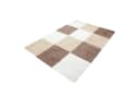 Carpettex Hochflor-Teppich Kariert Design, Läufer, Höhe: 30 mm, Teppich Wohnzimmer Kariert Design Modern Bild 1