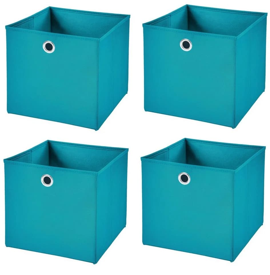 StickandShine Faltbox 4er Set Türkis für KALLAX - Bild 2
