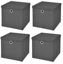 StickandShine Faltbox 4er Set 28 cm mit Deckel - 19 Farben Bild 2