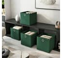 StickandShine Faltbox 4er Set Grün 33x33x33 cm Bild 1