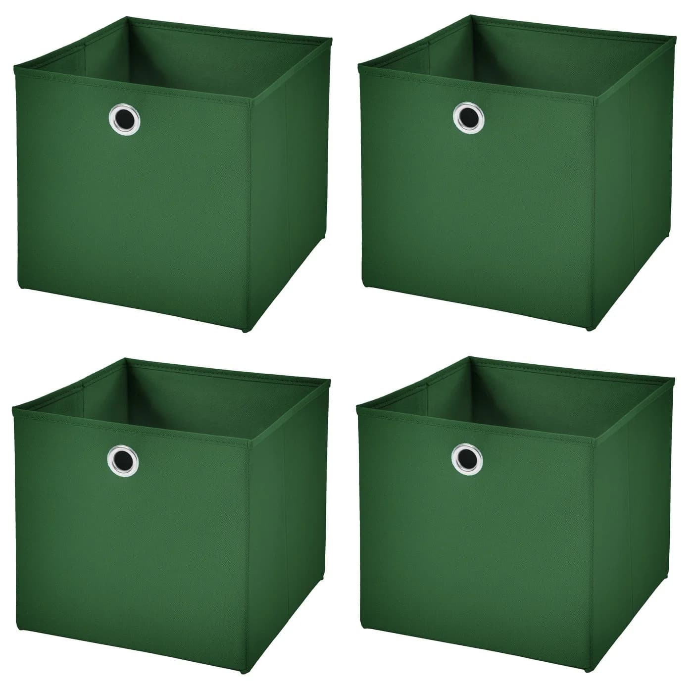 StickandShine Faltbox 4er Set Grün 33x33x33 cm - Bild 2