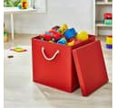 StickandShine Faltbox 2 Stück Rot Maritim Kordelgriff Bild 5