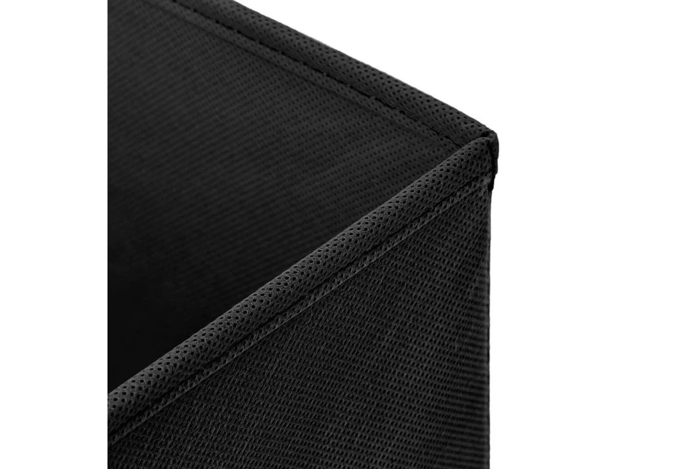 StickandShine Faltbox Schwarz 30x30 cm mit Kordelgriff - Bild 3