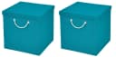 StickandShine Faltbox 30x30 cm mit Kordelgriff und Deckel Bild 2