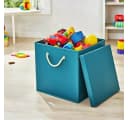 StickandShine Faltbox 5er Set 30x30 cm mit Kordelgriff und Deckel Bild 5