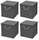 StickandShine Faltbox 4 Stück 30 x 30 x 30 cm Aufbewahrungsbox Stoffboxen Bild 2
