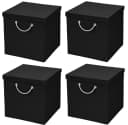 StickandShine Faltbox 4 Stück 30 x 30 x 30 cm Aufbewahrungsbox Stoffboxen Bild 2