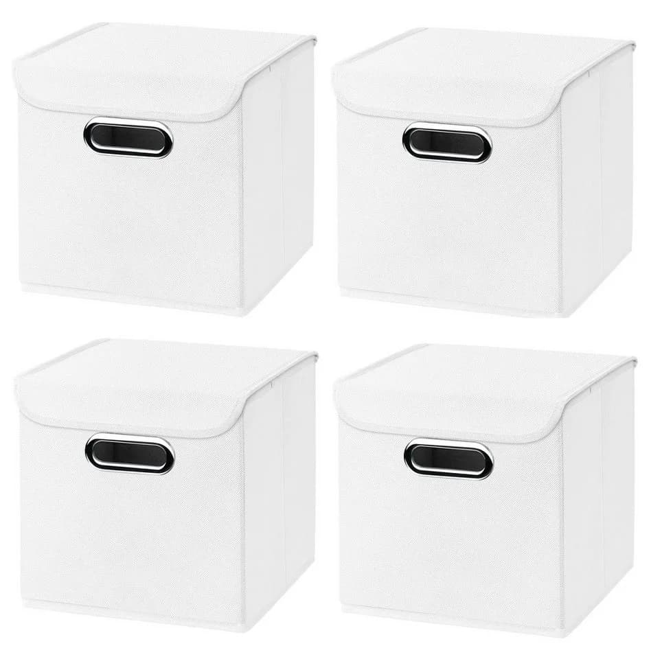 StickandShine Faltbox 4er Set 25x25x25 cm Stoffboxen - Bild 2