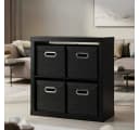 StickandShine Faltbox 4er-Set mit Deckel 25x25 cm Bild 1