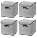 StickandShine Faltbox 4er Set mit Deckel 25x25 cm Bild 2