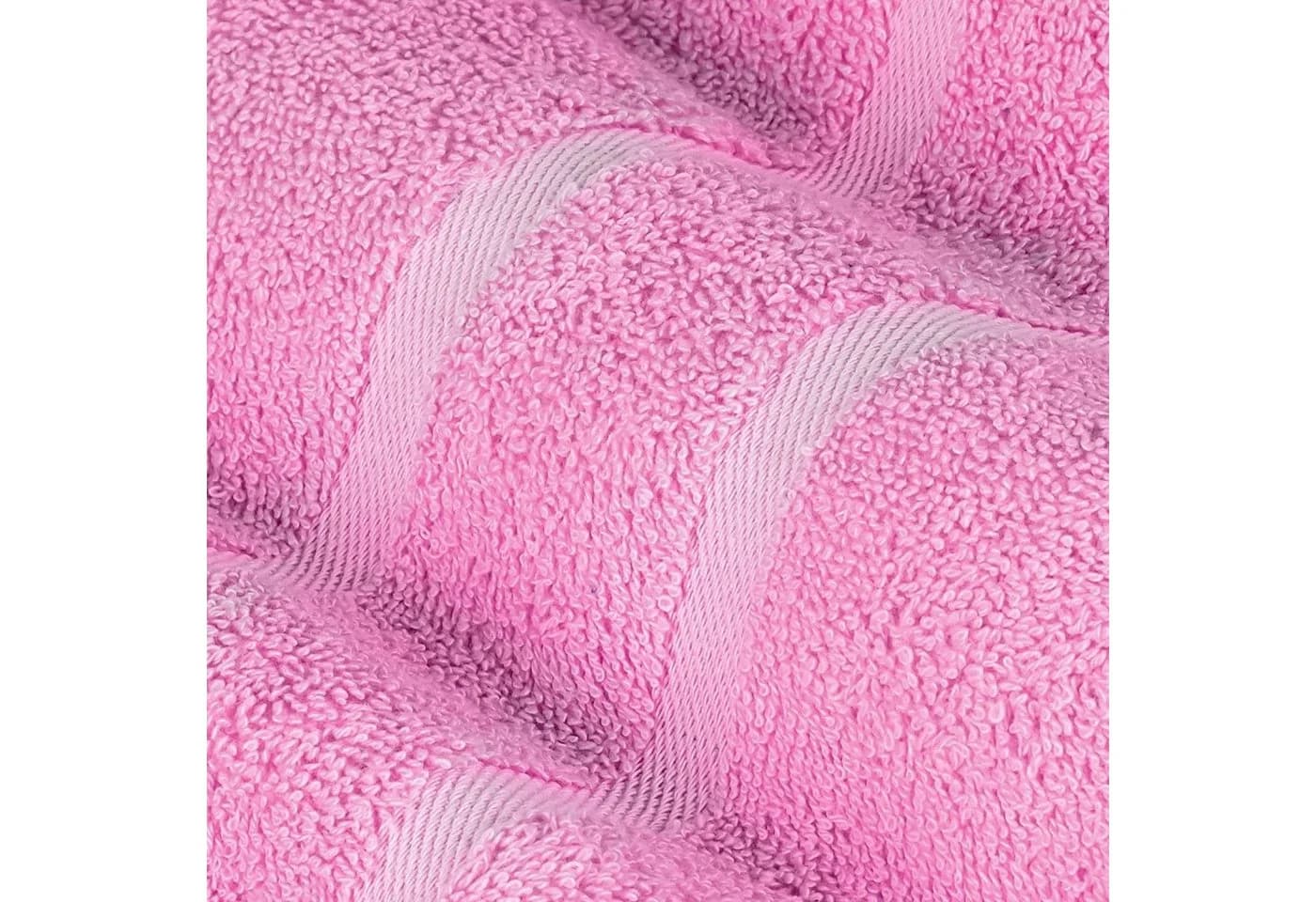 StickandShine Strandtuch XXL Premium Rosa 100% Baumwolle Frottee - Bild 4