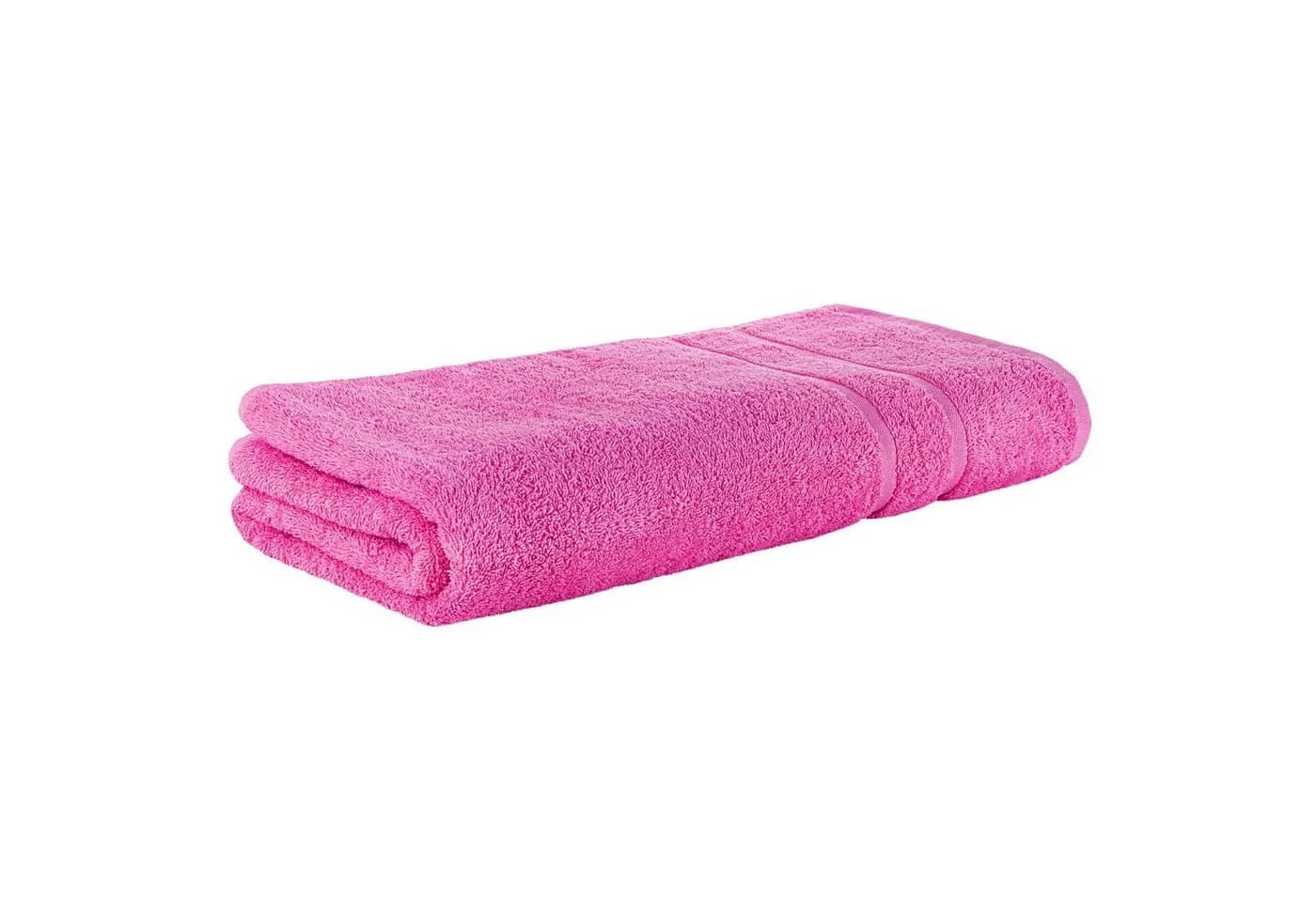 StickandShine Handtuch Pink Frottee 500gsm Baumwolle - Bild 2