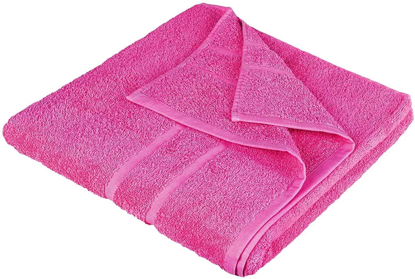 StickandShine Handtuch Pink Frottee 500gsm Baumwolle - Bild 3