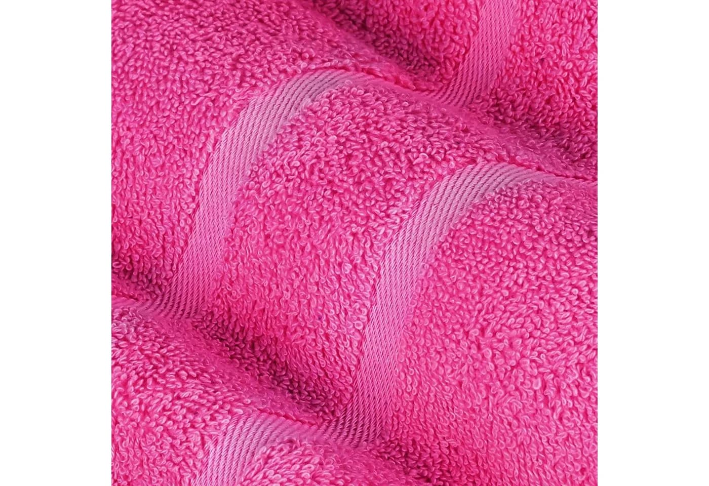 StickandShine Handtuch Pink Frottee 500gsm Baumwolle - Bild 5