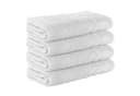 StickandShine Saunatuch 4er Set Premium Frottee Weiß 80x200 cm Bild 2