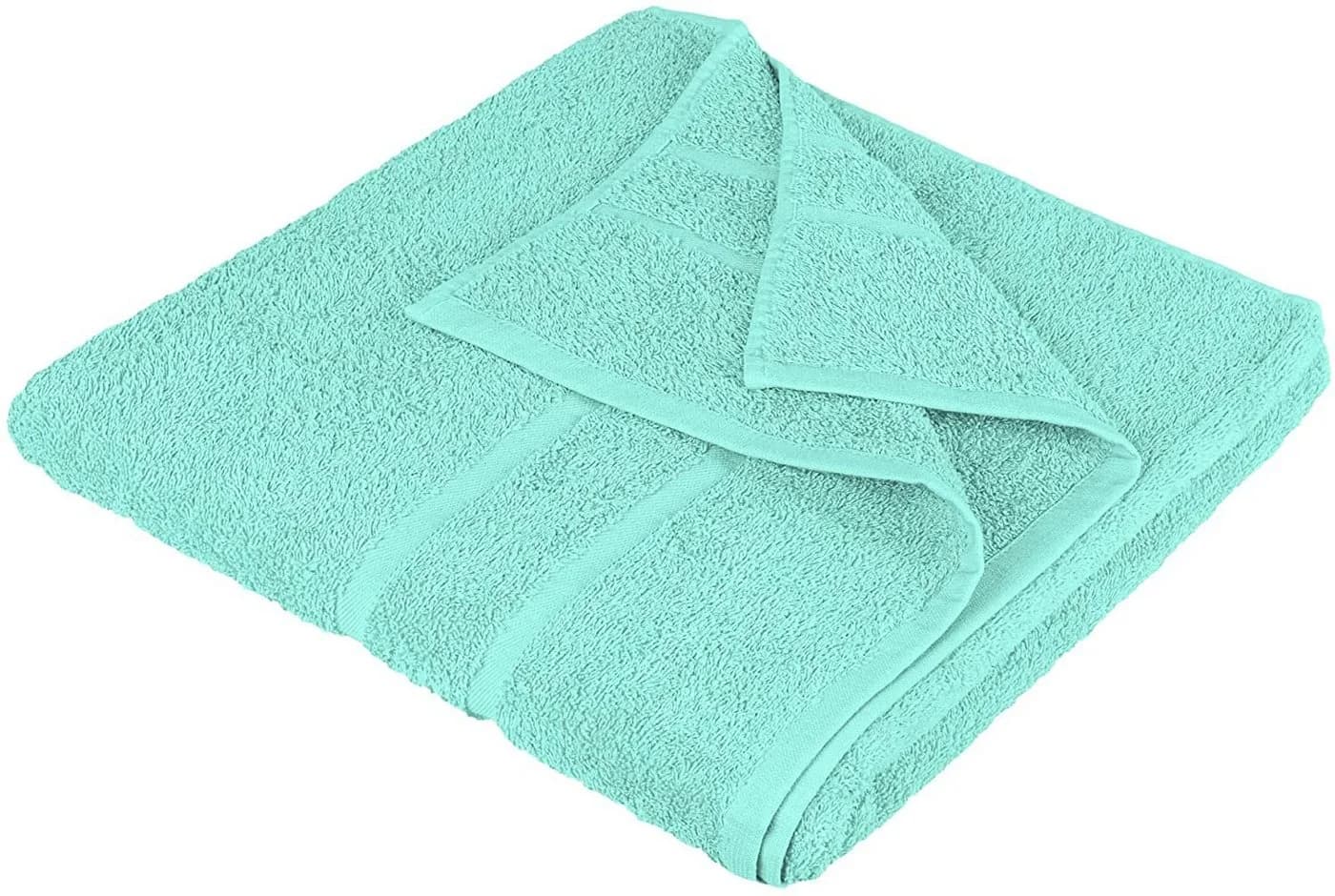 StickandShine Badetuch 4er Set Premium Frottee 100x150 cm Mint - Bild 5