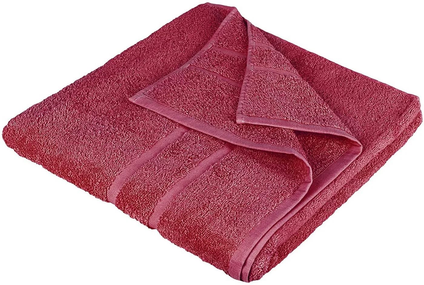 StickandShine Saunatuch 4er Set Bordeaux Premium Frottee - Bild 3