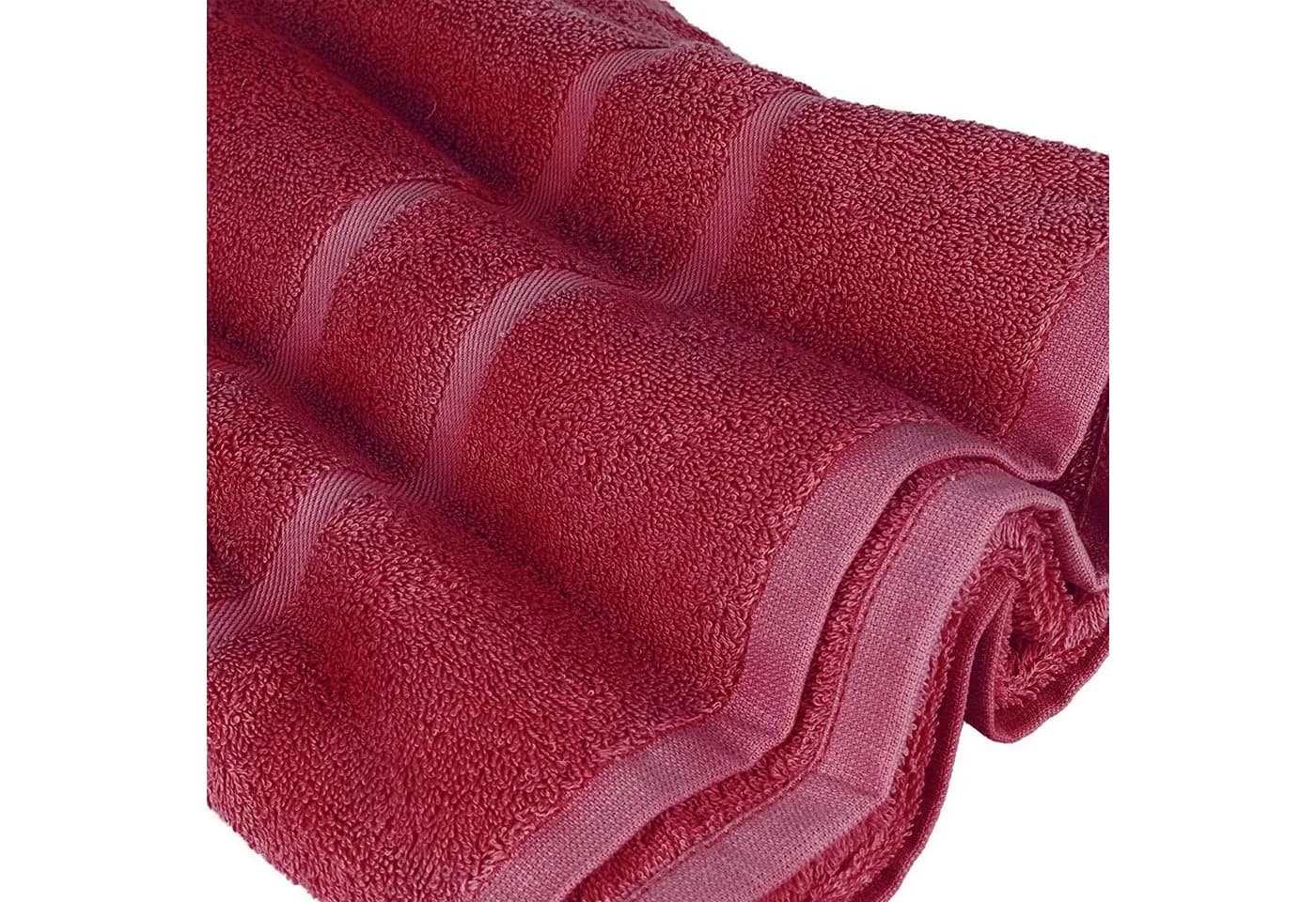 StickandShine Saunatuch 4er Set Bordeaux Premium Frottee - Bild 4