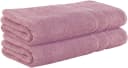StickandShine Duschtuch 2er Set Premium Frottee 100% Baumwolle Mauve Bild 2