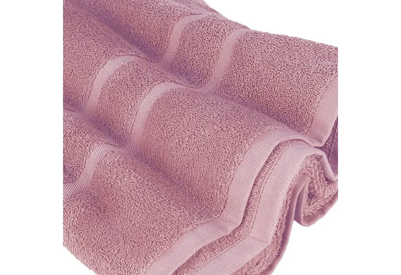 StickandShine Badetücher 4er Set Premium Frottee Mauve 100x150 cm - Bild 4