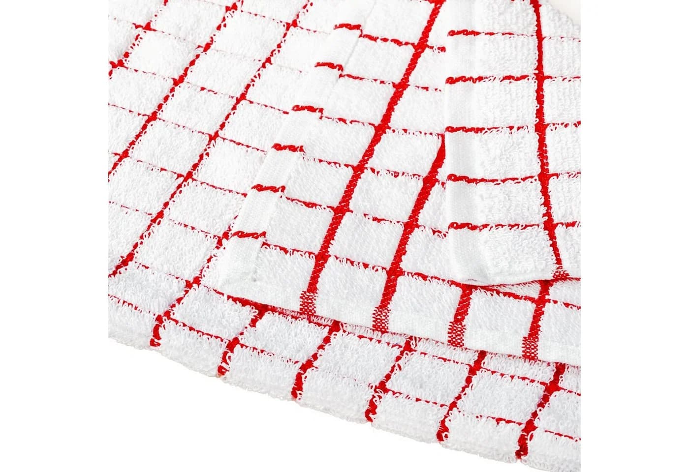 StickandShine Geschirrtuch 40x64 cm Baumwolle Rot Kariert - Bild 3