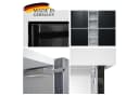 Vladon Highboard Cuba V3 Schwarz matt mit 12 Fächern und RGB LED Bild 4