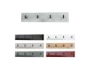 Vladon Garderobenpaneel Linea V2 mit 4 Haken Eiche Natur Bild 4