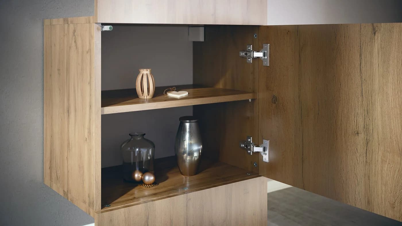 Vladon Garderoben-Set Carlton Neo mit Spiegel und Wandschrank - Bild 3