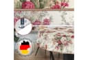 ANRO Tischdecke Blumen Botanik Stoff Tischwäsche Beschichtung Bild 3