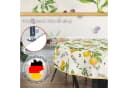 ANRO Tischdecke mit Tee und Kaffee aus Textil Tischtuch mit Beschichtung Bild 3