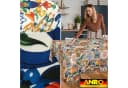 ANRO Tischdecke LANA Kamille-Fortuna Bunt Wasserabweisend Bild 5