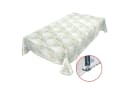 ANRO Tischdecke Wachstuchtischdecke 140x100cm PVC-Beschichtung Bild 1