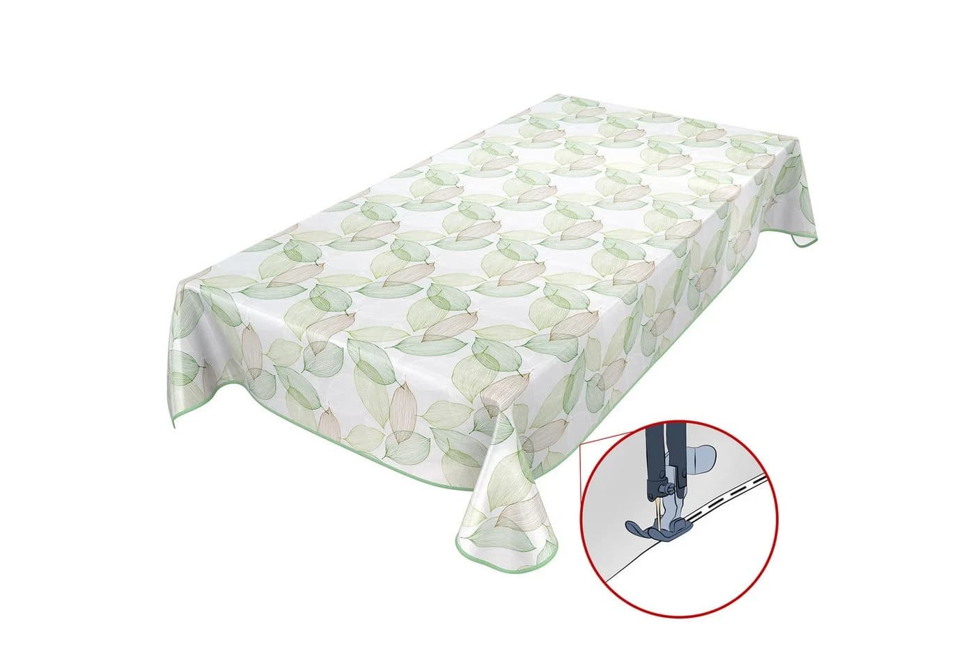 ANRO Tischdecke Wachstuchtischdecke 140x100cm PVC-Beschichtung