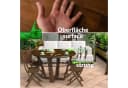 ANRO Tischdecke KLARA Transparent Abwaschbar Kunststoff Rund 100cm Bild 4