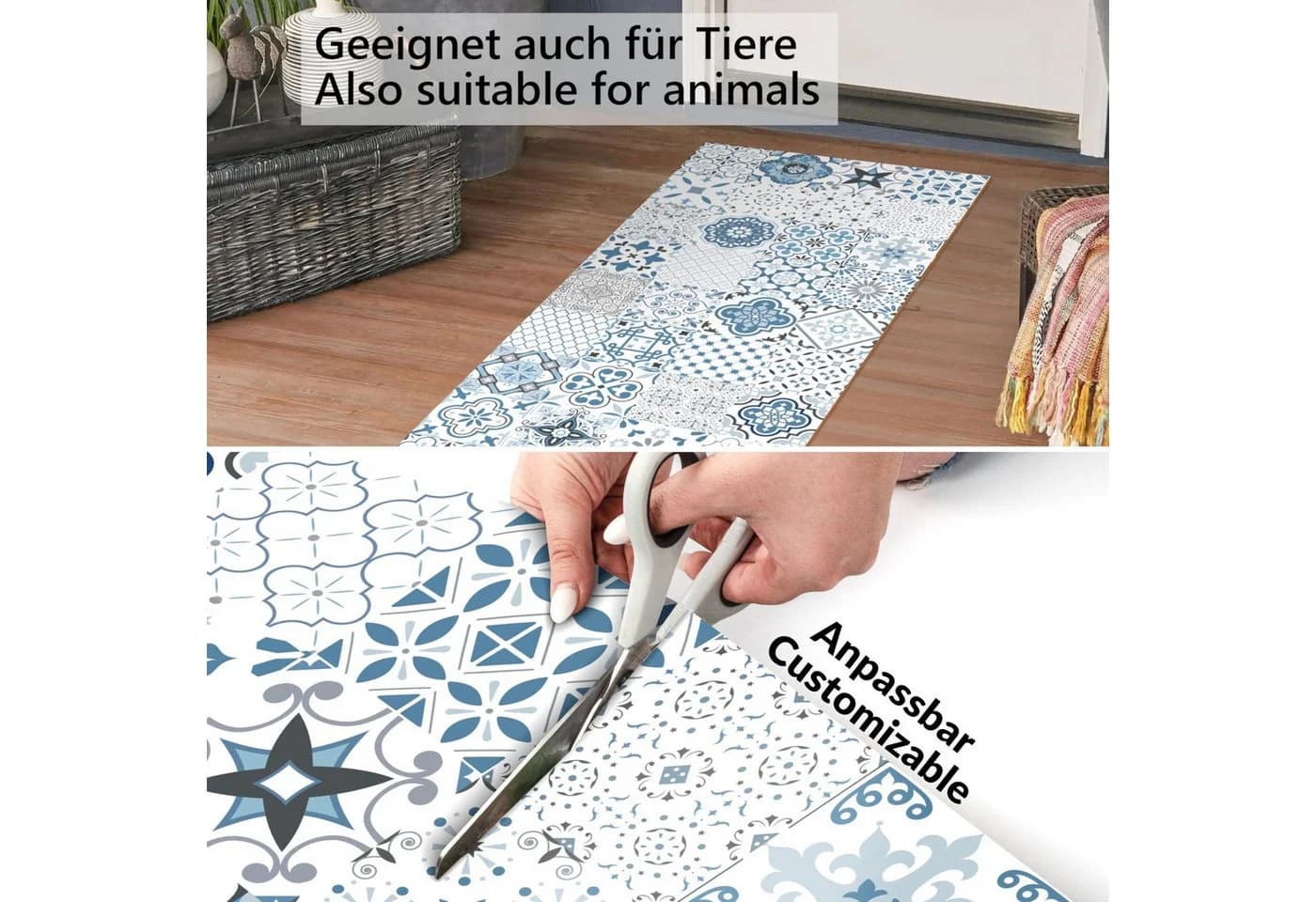 ANRO Küchenläufer MIRZA PVC abwischbar rutschfest - Bild 5