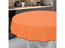 ANRO Wachstuchtischdecke Rund 100cm wasserabweisend mit Saum Bild 1