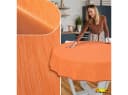 ANRO Wachstuchtischdecke Rund 100cm wasserabweisend mit Saum Bild 5