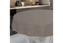 ANRO Wachstuchtischdecke Rund 100cm Braun Wasserabweisend Bild 1