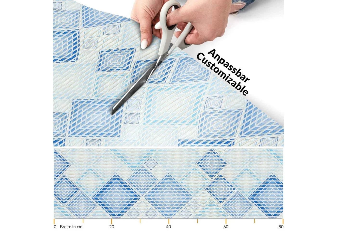 ANRO Badematte Weichschaum PVC rutschfest mit Drainage - Bild 3