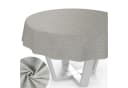 ANRO Tischdecke beschichtete Baumwolle Aquarell-Motive Grau Bild 2