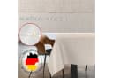 ANRO Tischdecke Beige-Grau Uni wasserabweisend Stoff Bild 3