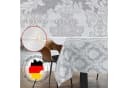ANRO Tischdecke Stoff UNI Beige/Grau wasserabweisend Bild 3