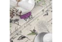 ANRO Tischdecke Beige Hortensien Blumen Botanik Stoff mit Schutzbeschichtung Bild 4